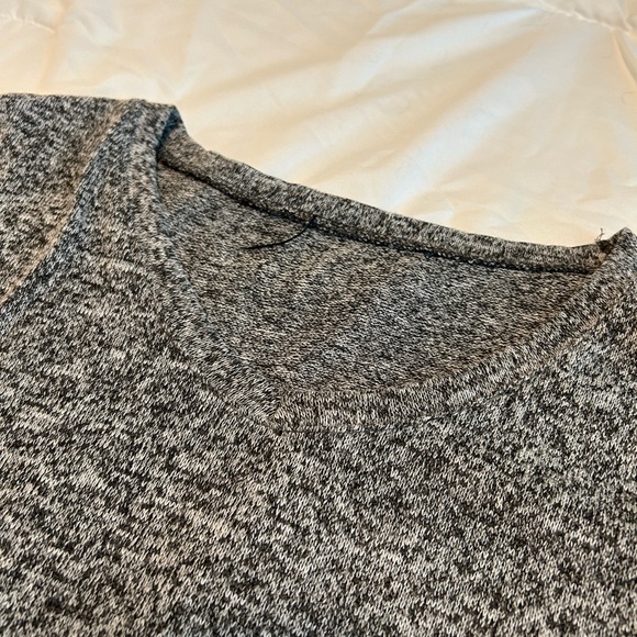 WHBM Grey Zipper Sweater - Picture 4 of 5